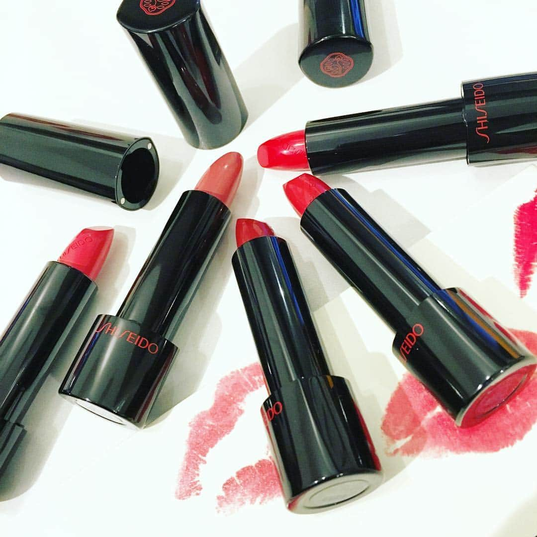 0629rougerouge2016のインスタグラム：「2016AW SHISEIDO “Rouge Rouge”  #shiseidoginzatokyo #shiseidored #rougerouge2016」