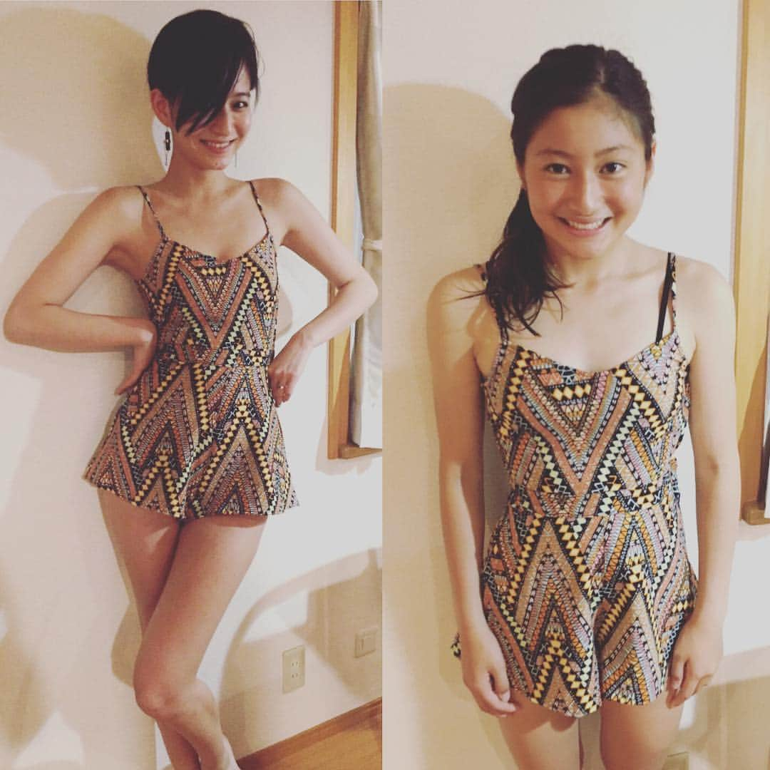 入夏さんのインスタグラム写真 - (入夏Instagram)「妹にあげたプレゼントだけど、 「入夏もこれ欲しかったんだよね〜」って言ったら試着させてくれた😂笑 短い・・・ #birthdaypresent」6月17日 22時43分 - iruka__offi