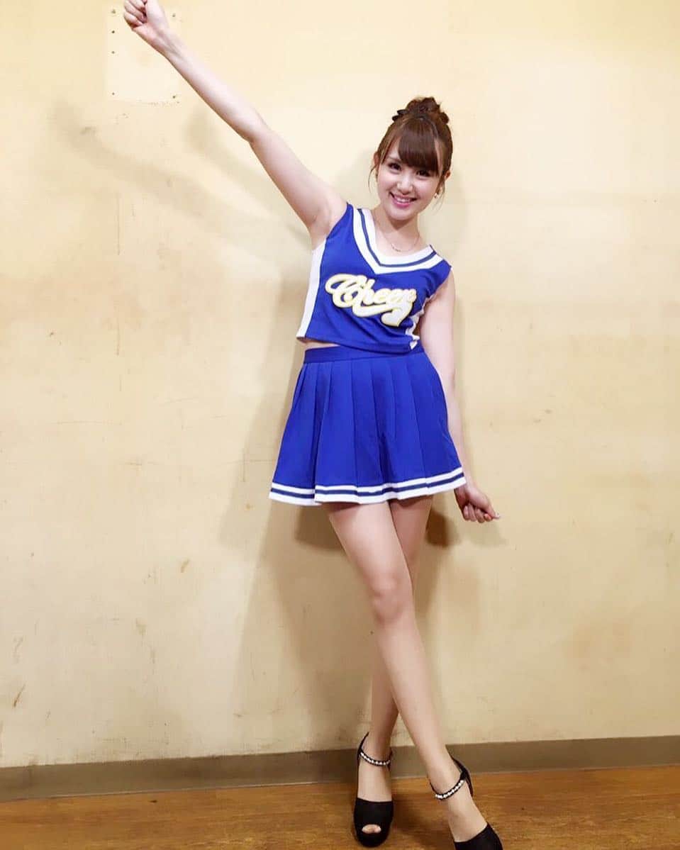 倉持りん（望月さくら）のインスタグラム：「#チアガール #全身バージョン #AV女優」