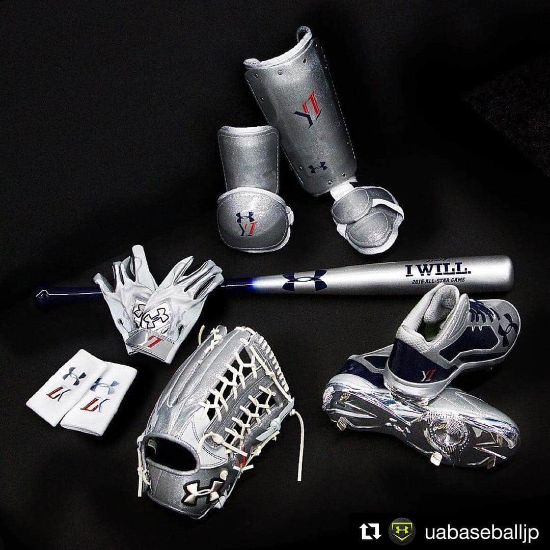 Under Armourさんのインスタグラム写真 - (Under ArmourInstagram)「@uabaseballjp 【糸井嘉男】選手 オールスター スペシャルギア  #オールスターゲーム2016 #TeamUA #PushTheGame #アンダーアーマー #糸井嘉男」7月15日 18時28分 - underarmourjp