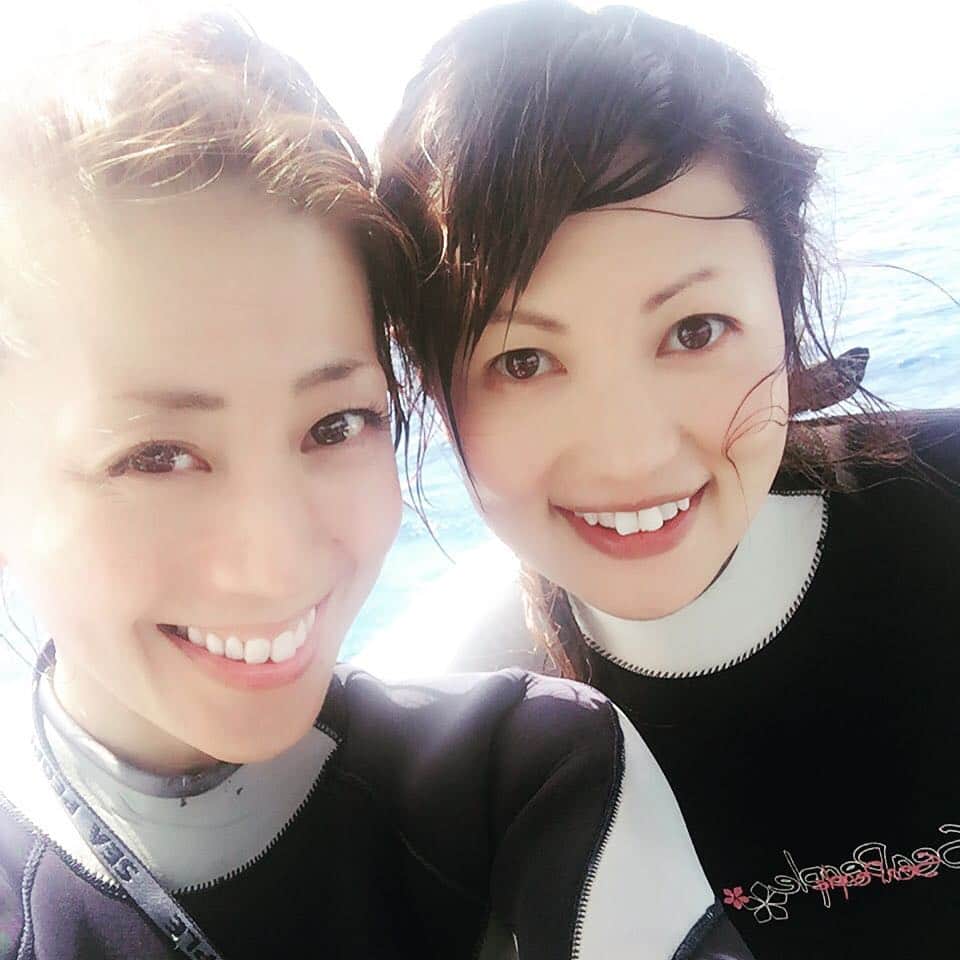 のインスタグラム：「一年ぶりの沖縄*\(^o^)/* ダイビング、楽しみ〜〜(*☻-☻*)」
