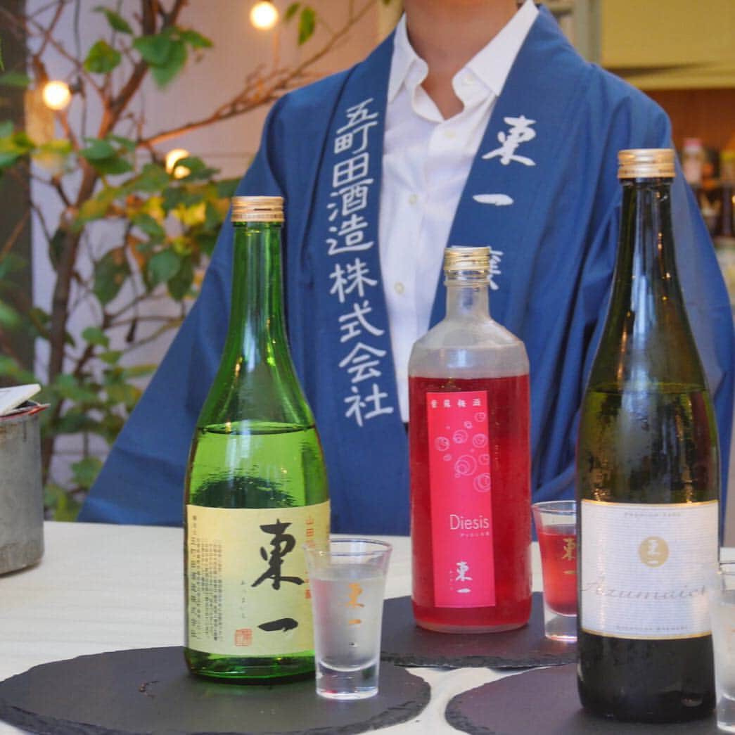 GARTENさんのインスタグラム写真 - (GARTENInstagram)「日本酒飲み比べ、大好評で終了しました。 口あたり柔らかい東一の定番「純米吟醸」、白ワインのようにフルーティで軽やかな「Nero」、爽やかな紫蘇の香りのリキュール「Diesis」の３種類。 みなさま飲みっぷりが素敵でした。 お越し下さったみなさま、ありがとうございました。」7月16日 22時53分 - garten_jp