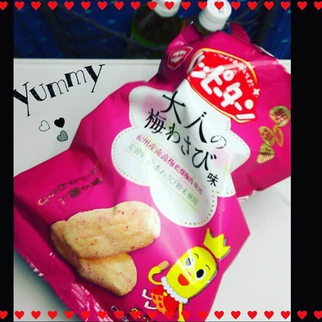 樫木裕実のインスタグラム：「今日のおやつ💓只今かしゅきんぐと新幹線で移動中🚅 #樫木裕実 #樫木式エアロで滝汗#思ったより少なくてもう食べ終わっちゃう#明日は広島イベントレッスン」