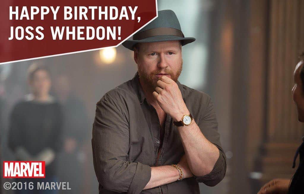 アベンジャーズのインスタグラム：「Join us in wishing director Joss Whedon a very Happy Birthday!」
