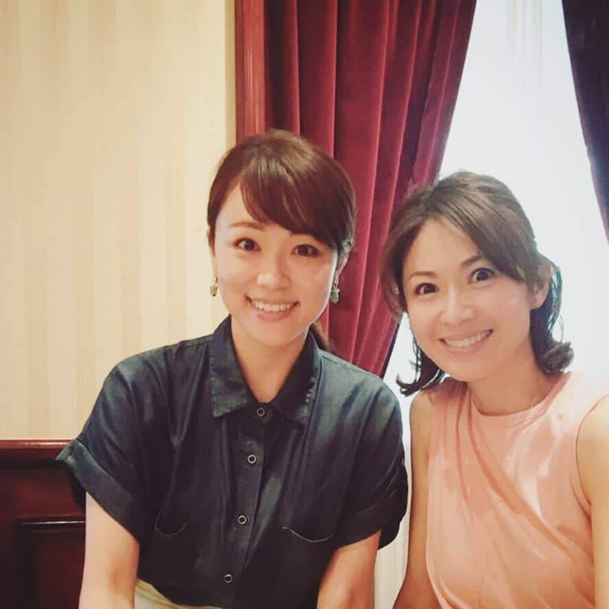 畑野ひろ子さんのインスタグラム写真 - (畑野ひろ子Instagram)「朋ちゃんとランチ。 とっても可愛い妹分。。 #本田朋子#妹分 #ランチ #1年ぶり」6月25日 16時43分 - hiroko_hatano_