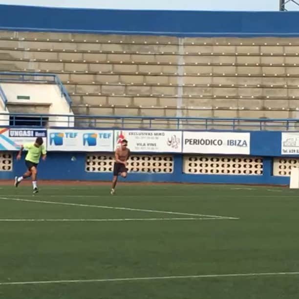 ファビオ・ボリーニのインスタグラム：「Yesterday in training with @on92 !! 🛫🛫✈️✈️💣💣」