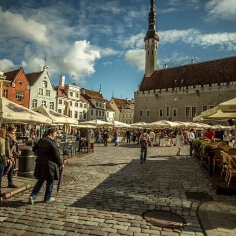 世界遺産オンラインガイドのインスタグラム：「#エストニア #世界遺産 #タリン歴史地区 #タリン #estonia #worldheritage #tallinn」