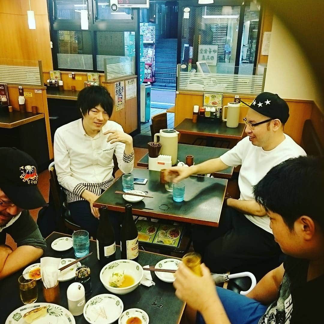 佐藤大さんのインスタグラム写真 - (佐藤大Instagram)「昼食、遅いよね #LLR福田 #チーモンチョーチュウー白井  #長澤 #山田ナビスコ #タモンズ阿部」6月28日 16時26分 - satodaidaidai