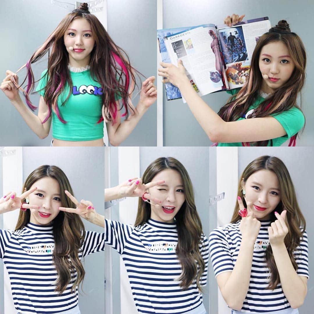 CLのインスタグラム：「[C-DIARY] EUNBIN & ELKIE -160627 CLC's Fancafe Update ~ (3) - {#clc #crystalclear #씨엘씨 #seunghee #승희 #seungyeon #승연 #sorn #손 #yujin #유진 #yeeun #예은 #elkie #eunbin #은빈 #kpop}」