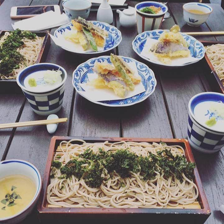 マックスウェル英会話のインスタグラム：「ゴージャスな蕎麦ランチ☆ 松原庵 in 鎌倉 #鎌倉 #ランチ」