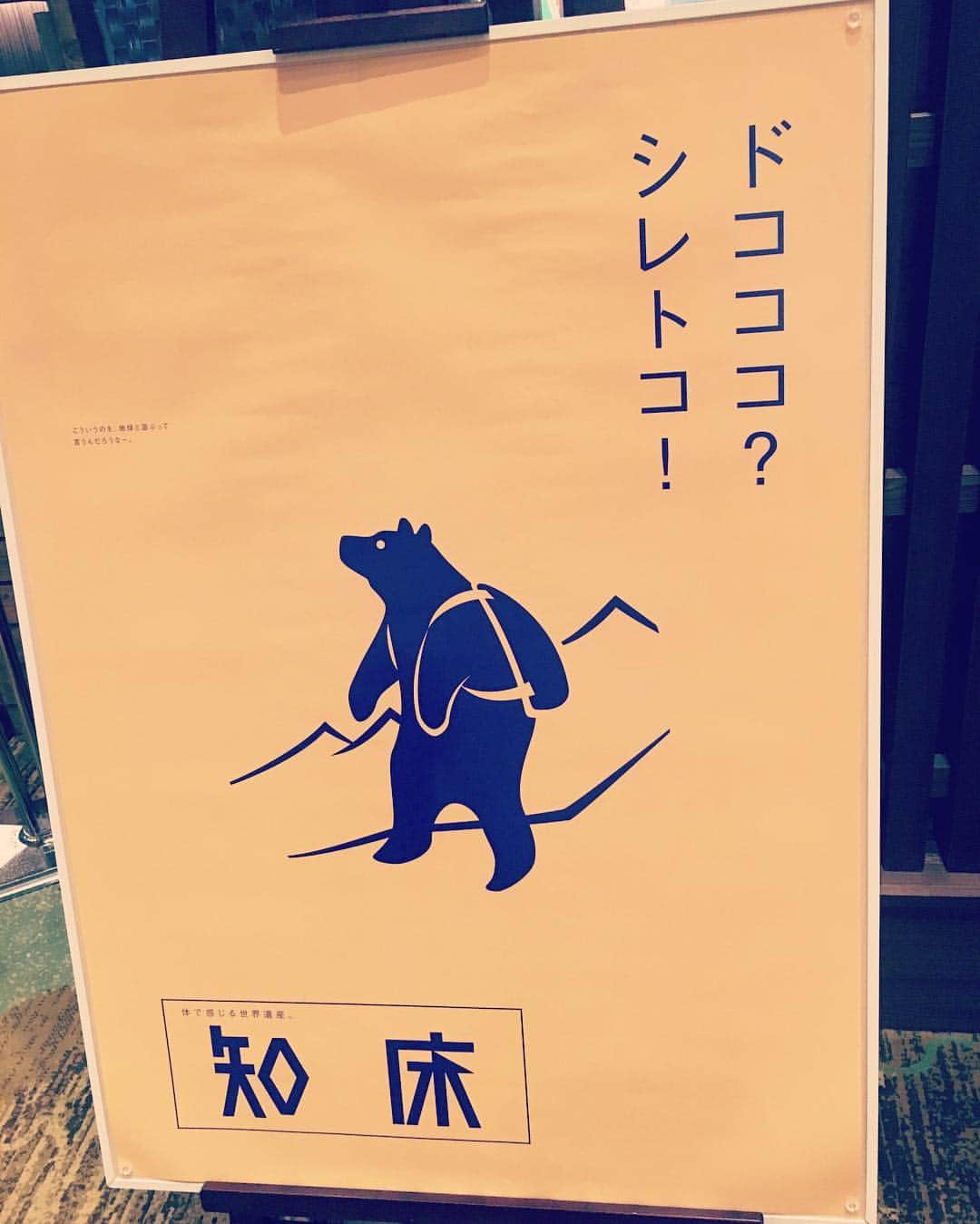 笛木優子のインスタグラム：「🐻🗻🌳🌠」