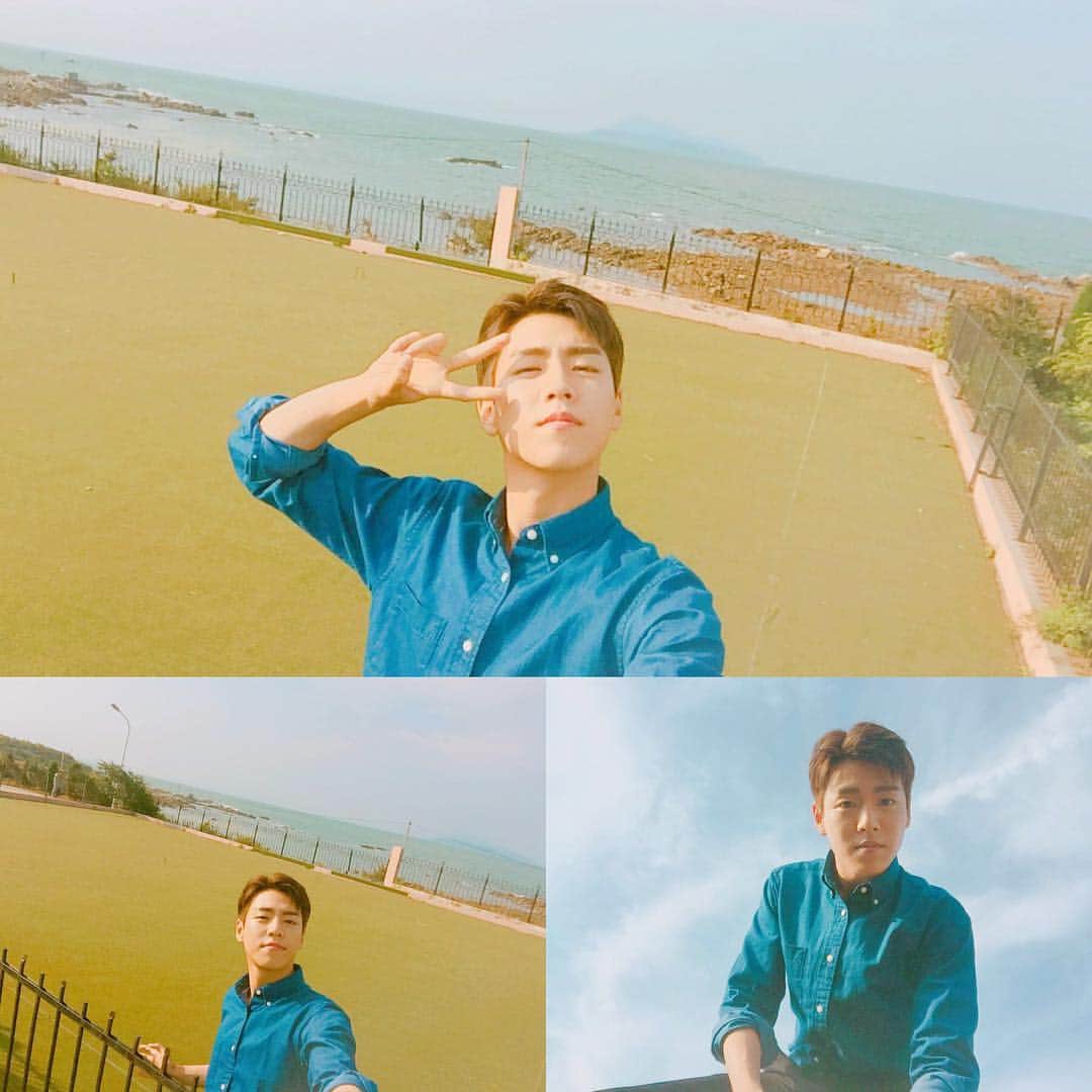 イ・ヒョヌのインスタグラム：「☀️」
