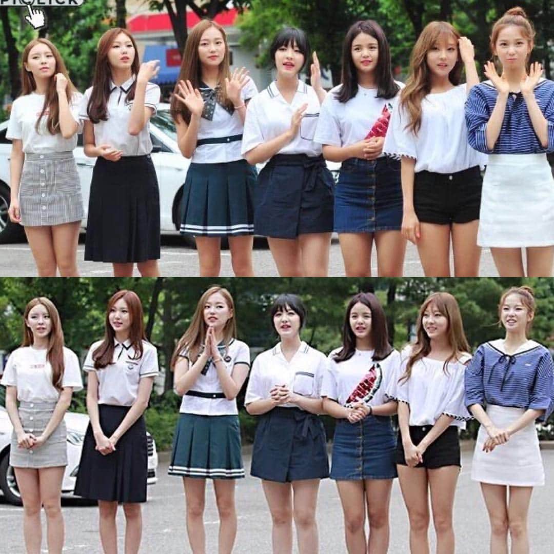 CLのインスタグラム：「160701 CLC on the way to Music Bank - {#clc #crystalclear #씨엘씨 #seunghee #승희 #seungyeon #승연 #sorn #손 #yujin #유진 #yeeun #예은 #elkie #eunbin #은빈 #kpop}」