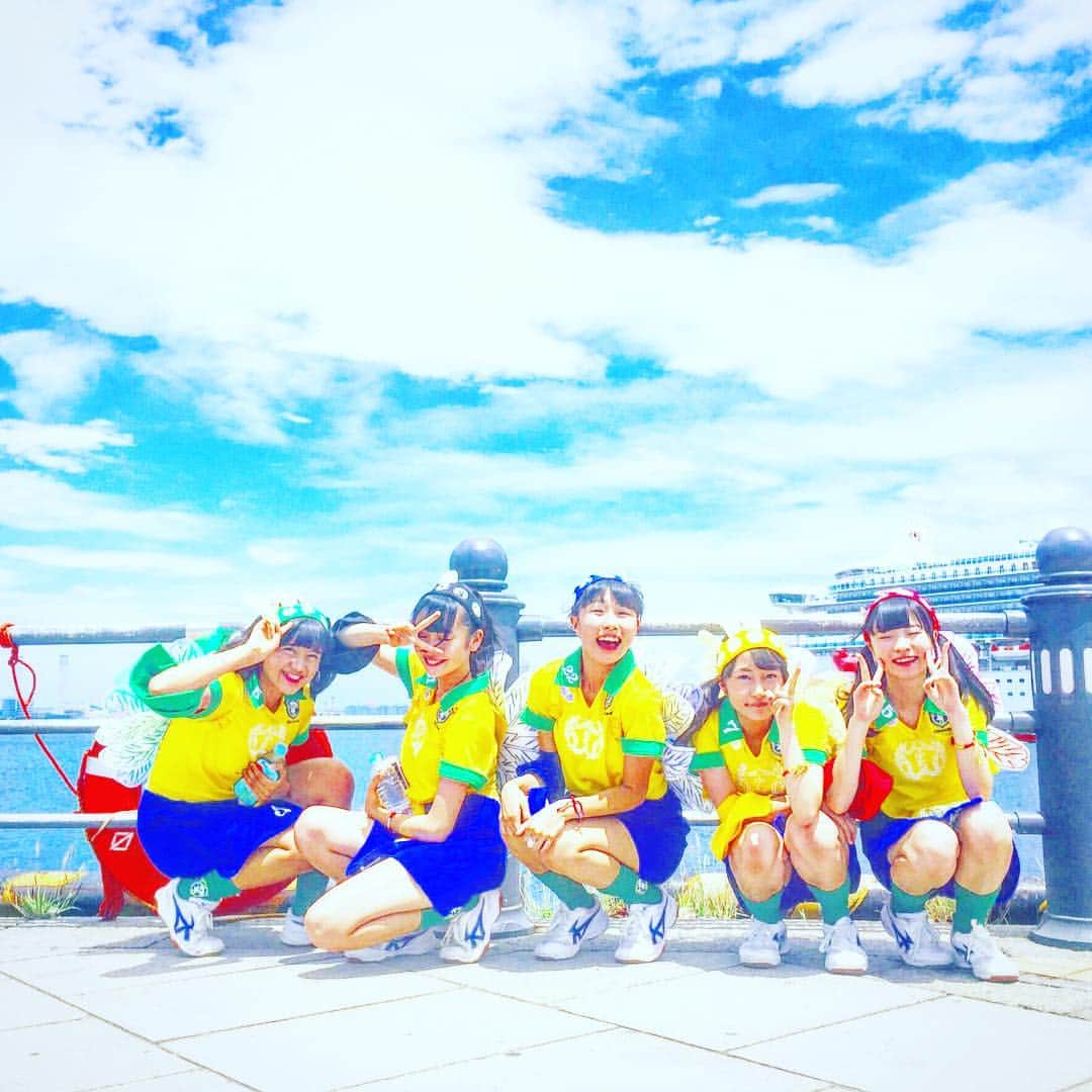 外園愛理のインスタグラム：「たのしかった2日間\❤︎/ダイスキみんな! #アイドル横丁夏祭り#さいこう」