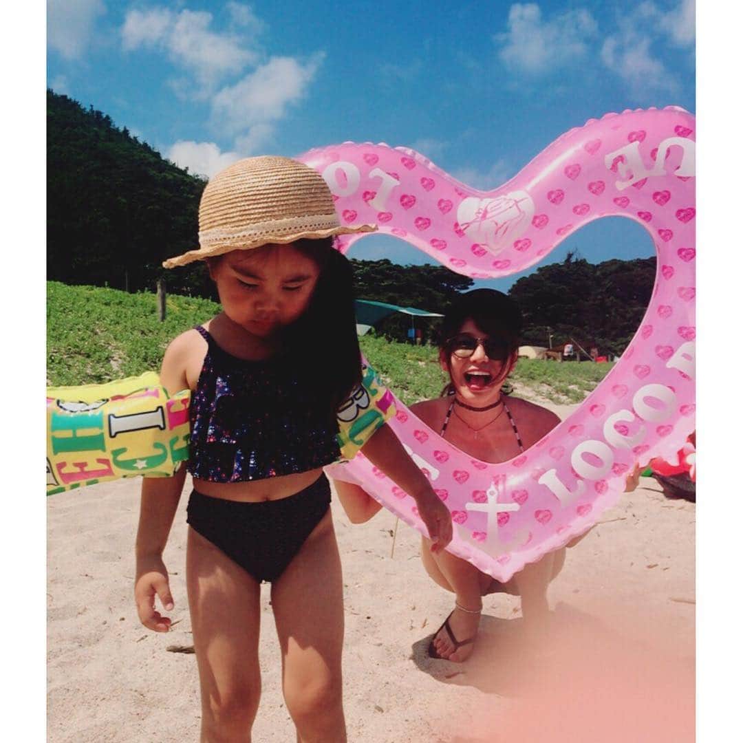 久松かおりさんのインスタグラム写真 - (久松かおりInstagram)「#海の日に #海 #🌊♡ #姪っ子 #まま居なくてもお利口さん #次女と次女友達と #プライベート海は #実は人生２度目！(笑)」7月18日 12時44分 - hisamatsu_kaori