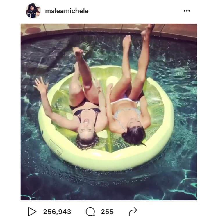 ババジャーンのインスタグラム：「Gorgeous Lea Michele enjoying summer time in Babajaan Rio Bikini Buzios Original #babajaanbabes #babajaancollection #fashion #leamichele #bikini #summer #fun」