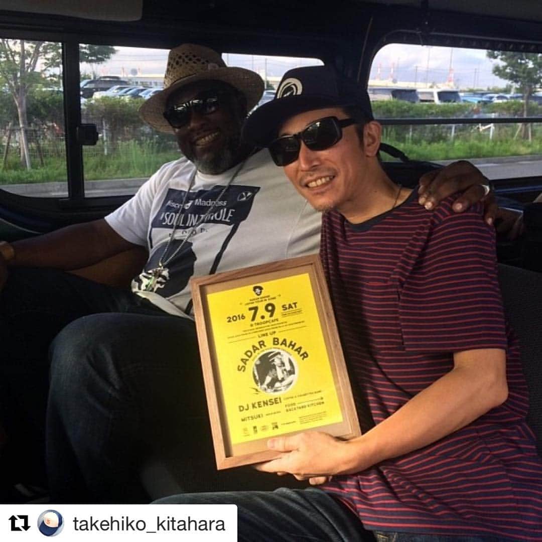 UNION PRODUCTSのインスタグラム：「#sadarbahar #djkensei ・ ・ #Repost @takehiko_kitahara with @repostapp ・・・ KOBE! Get ready 4 tonite:-)」