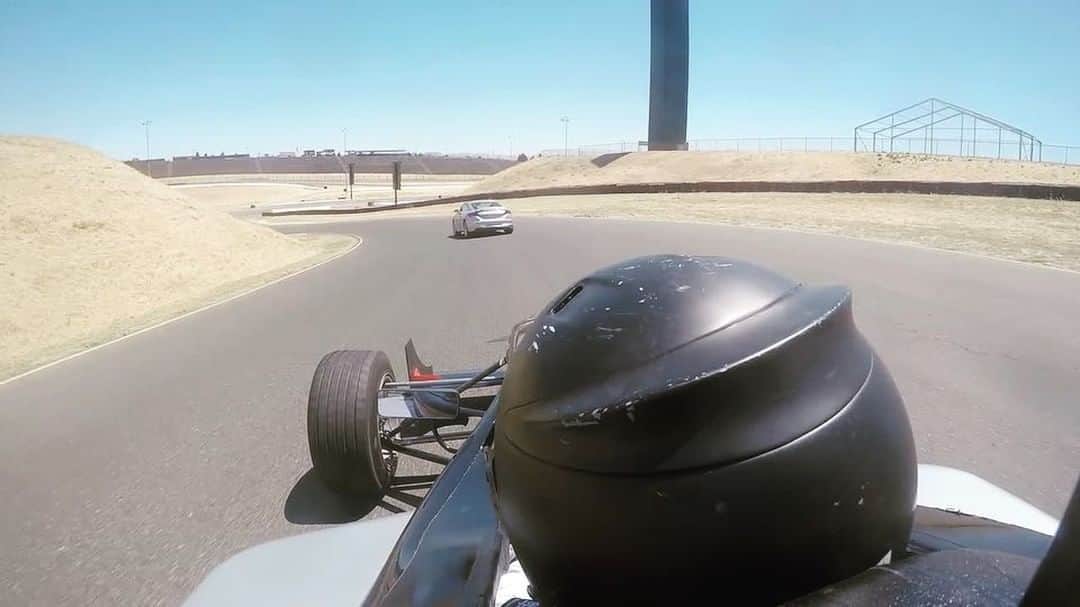 Mike Kriegerのインスタグラム：「Got to check a huge item off bucket list today, driving a Formula 3 car around #sonomaraceway #🏎 @racesonoma. We were lucky to have @frostyspeed as our instructor.」