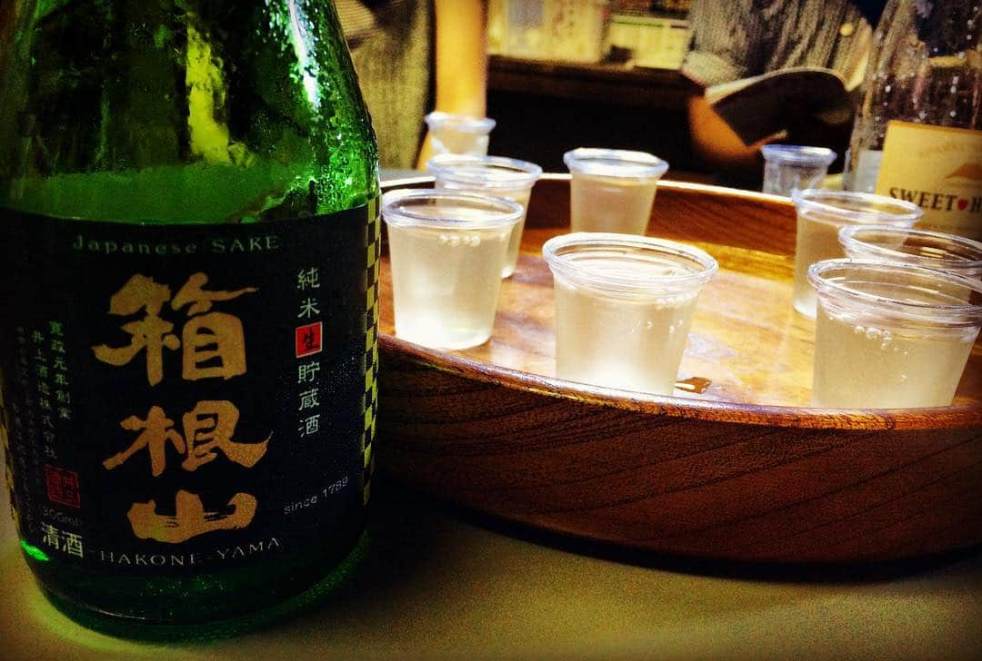 井上英里香さんのインスタグラム写真 - (井上英里香Instagram)「最近の飲みもの♡  #箱根山 #でおなじみの  #井上酒造  #見学  #それからというもの  #日本酒にどハマリ」7月11日 15時42分 - ribbonhome.erika