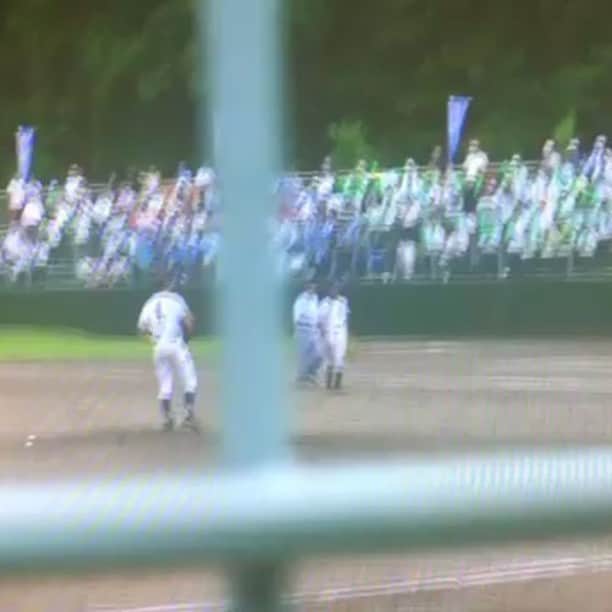 佐藤勇のインスタグラム：「これも懐かしい（笑） 絶体絶命のピンチがあったなー！  #2回戦#光南野球部#ノーアウト3塁#絶体絶命のピンチ#強烈のタッチ#牽制暴投#天狗山球場#延長戦」