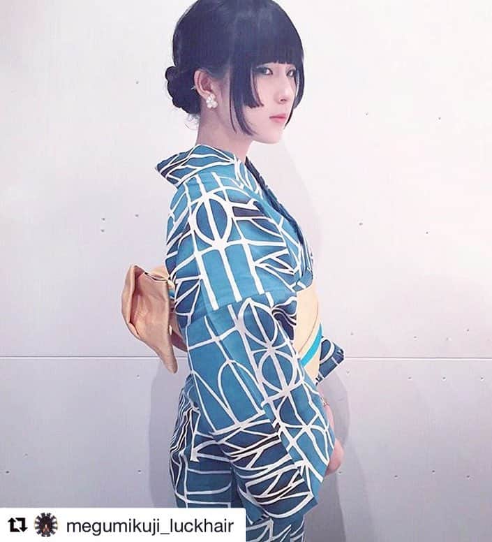 Daokoさんのインスタグラム写真 Daokoinstagram 愛しいくじさんいつもありがとう 着付けもとっても上手 ピアスもお友達のアクセサリーブランドのもの 誕生日に頂いたのを大切に特別な時に Repost Megumikuji Luckhair With Repostapp Daokoちゃん
