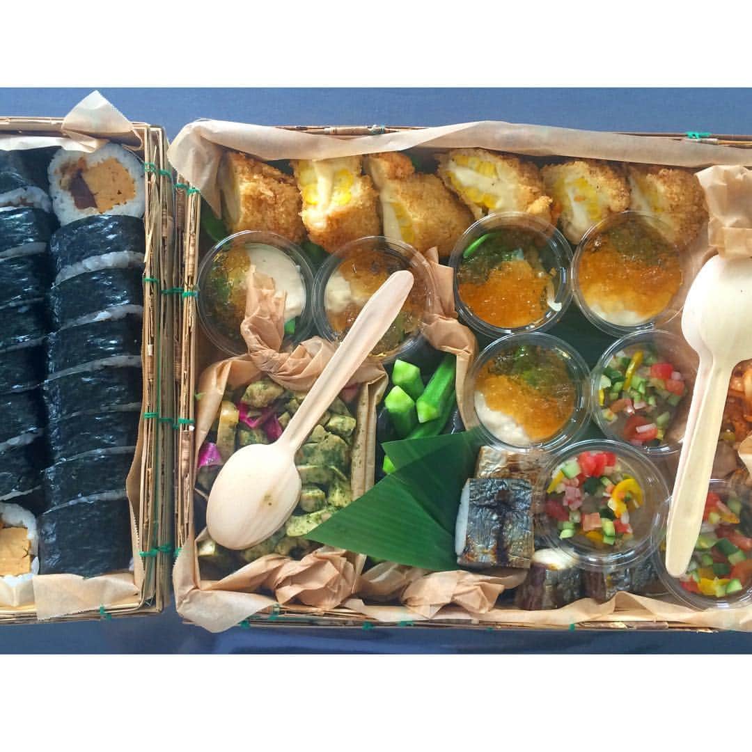泉里香さんのインスタグラム写真 - (泉里香Instagram)「#今日のお弁当 トウモロコシ天ぷらにハマる。🌽 #lunchbox#デコベン#里香製作飯」7月19日 14時51分 - rika_izumi_