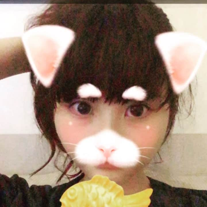 江上由莉奈のインスタグラム：「趣味の岩盤浴にママと来たよ( ´๑•ω•๑` ) #最近流行りのSNOW#初めてやってみた#試験勉強します#みんな頑張ろ！(｀；ω；´)」