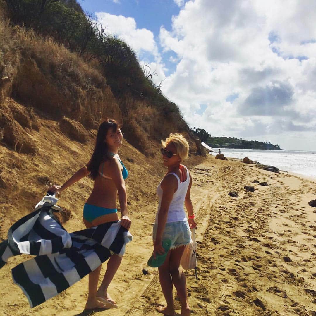 のインスタグラム：「私の海の師匠 #kyokofukada」