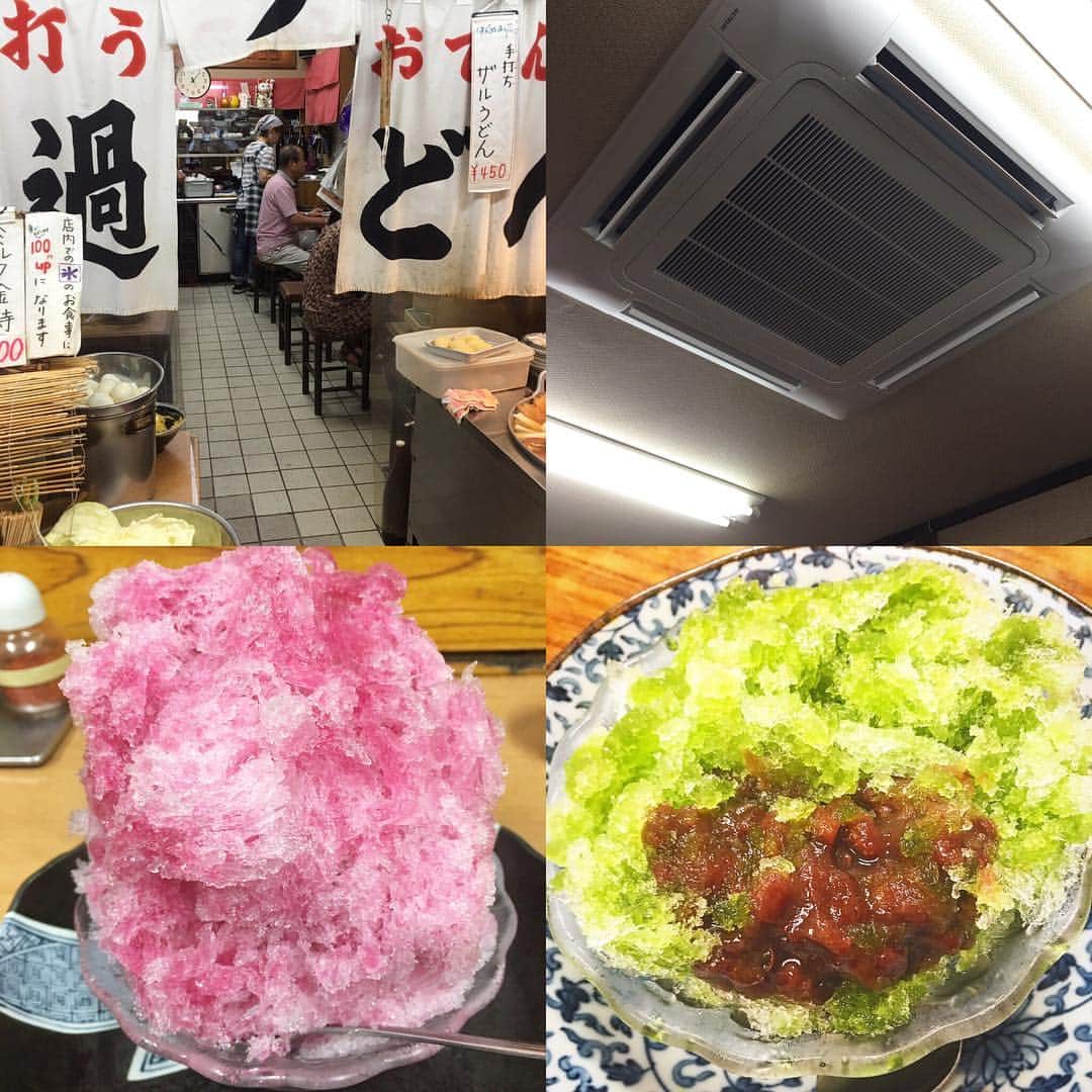 純手打ち?旦過うどんのインスタグラム：「お疲れ様です😊旦過うどんです🍢暑い日が続きますが、旦過うどんのエアコンも、新調して とっても涼しくなりました🎐大人気のかき氷も、オススメです🍧是非、涼みに来て下さい👩‍❤️‍👩 旦過うどんの、お盆休みは14日15日16日となります。明日は、営業です。よろしくお願いします🙇🏻 수고 하셨습니다□단과우동입니다□더운 날이 계속 됩니다만, 단과우동의 에어콘도, 신조 해 매우 시원해졌던□부디, 식히러 와 주세요□□□□□□단과우동의, 여름 휴가는 14일 15일 16일이 됩니다.내일은, 영업입니다.잘 부탁드립니다□□ 作为作为疲劳的□旦過乌冬面的□炎热的日继续,但是为也新做旦過乌冬面的空调,很冷下来了的□是非乘凉而请来,□□□□□□旦過乌冬面的盂兰盆休假,在14日在15日和16日成为。明天是营业。请多关照,是□□ #旦過 #旦過うどん #旦過市場#tangaudon##likeforfollow #小倉名物#ちゃんぽん#そうめん #かき氷 #日本食 #和食#北九州#小倉北区 #小倉 #手打ち#手打ちうどん #うどん #焼きちゃんぽん#焼きうどん #魚町 #日本酒 #ざるうどん #ざるそば#おでん #そば #肉うどん #ごぼう天うどん#出汁#親子丼 #玉子丼  http://tangaudon.jimdo.com/」
