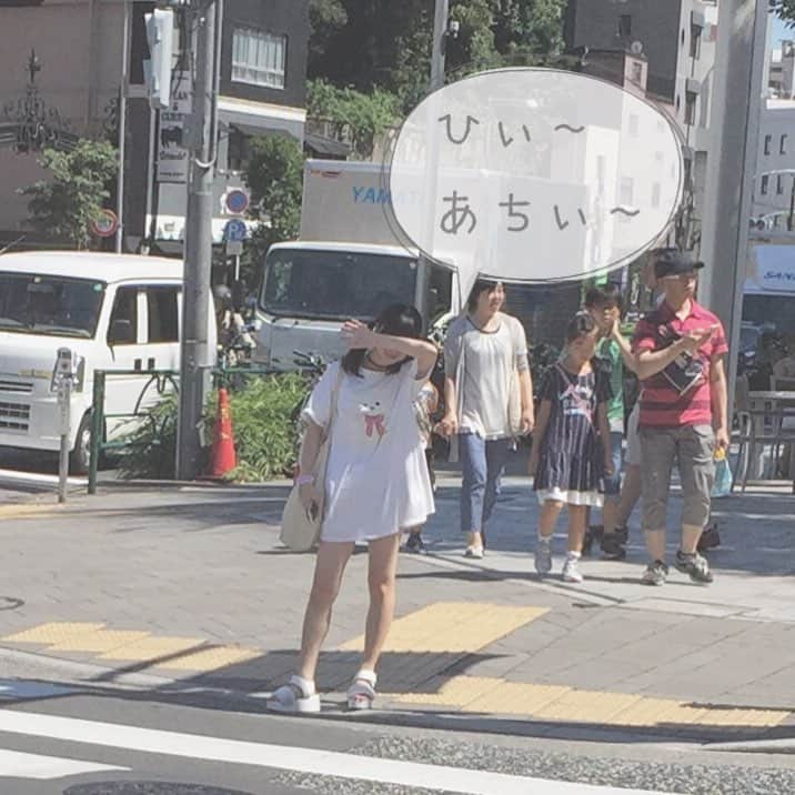のインスタグラム：「暑さに負けずリリイベ向かってます！ HMVエソラ池袋店にてお待ちしております！ #ぷちぱすぽ #ぷちぱ #観覧無料 #暑さに負けるなー」