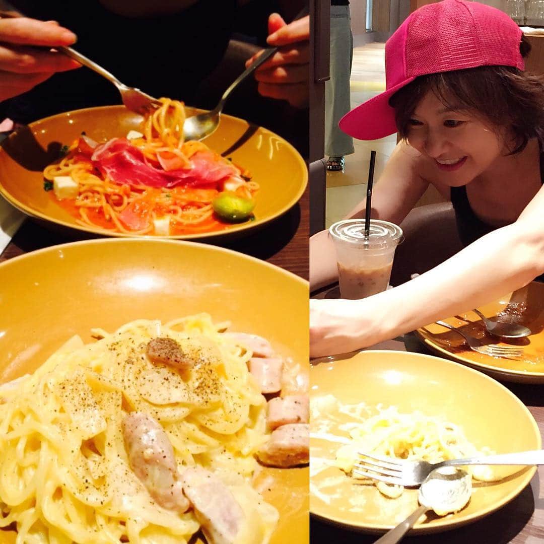 樫木裕実のインスタグラム：「今日かしゅきんぐと食べにいったカフェ(^_^) #お食事情報#六本木ヒルズ#イーエーグラン#樫木裕実#studioc#食べるのやっぱり早い💦」