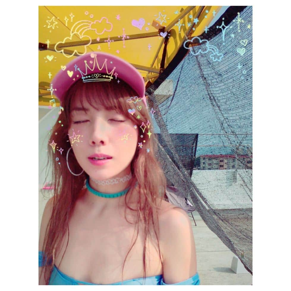 仲里依紗さんのインスタグラム写真 - (仲里依紗Instagram)「ohayon🍭  #カピバラ」8月2日 8時31分 - riisa1018naka