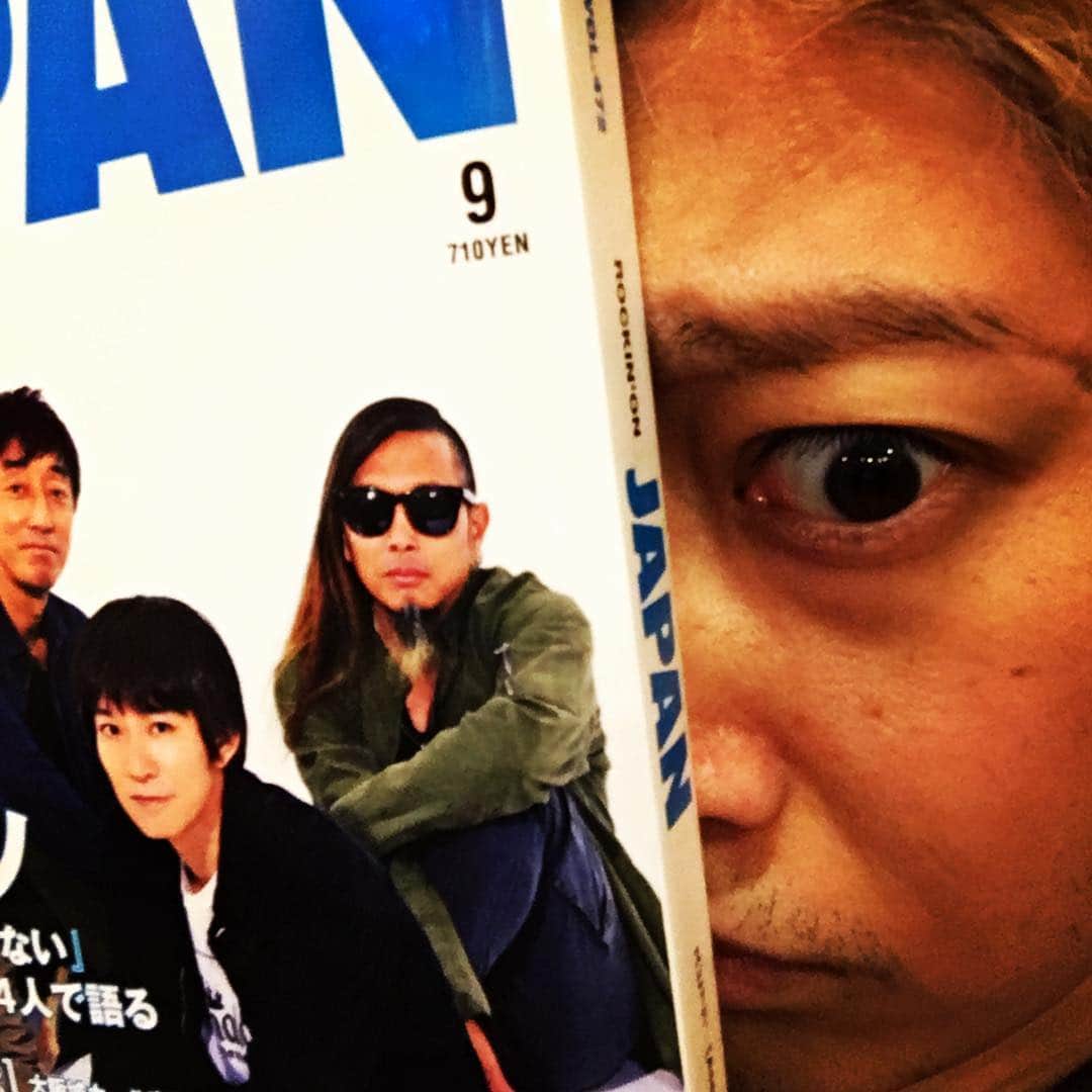 小野武正のインスタグラム：「今月のロッキンもKEYTALKでてるよ！ スピッツ先輩が表紙だ！！！(^O^)／」
