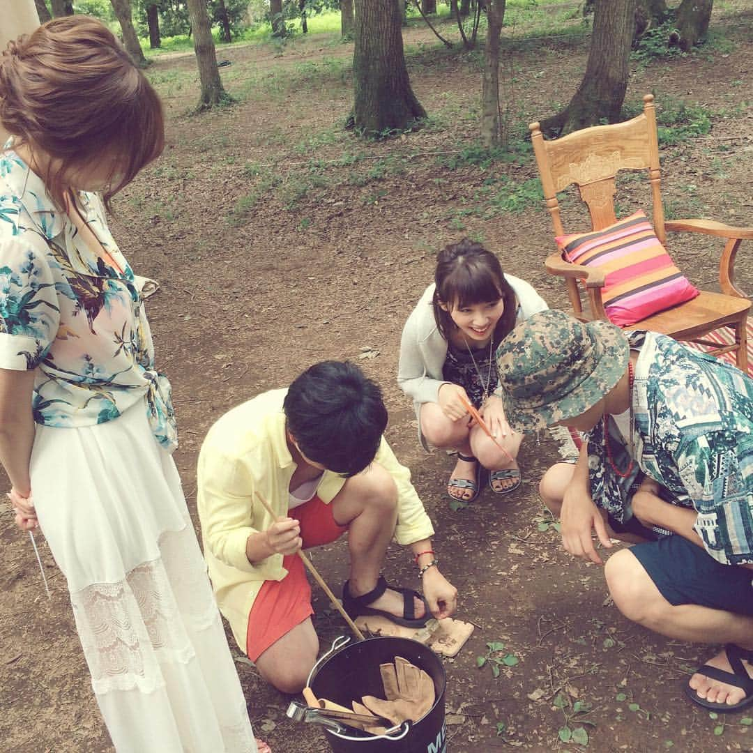 櫻井美咲のインスタグラム：「みんなでBBQ行った！ あんまり写真撮れなかったから今度日村さんから貰おう☺︎ #SeaSons#LEGEND#合同BBQ」