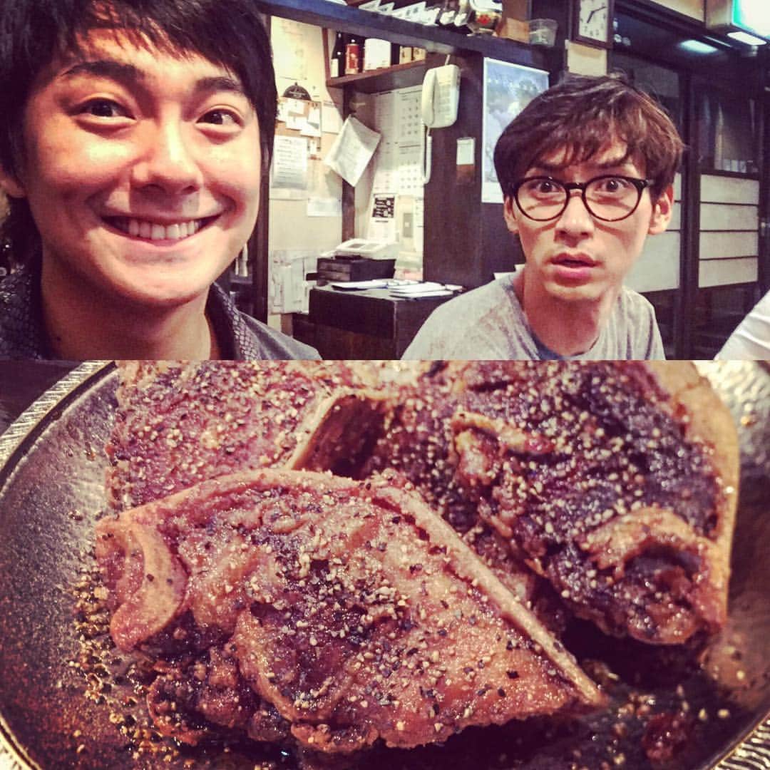 長田成哉のインスタグラム：「蒲原刑事が美味しいマグロのお店連れてってくれたよ( ´ ▽ ` ) 美味かったし、語ったよψ(｀∇´)ψ #科捜研の女」