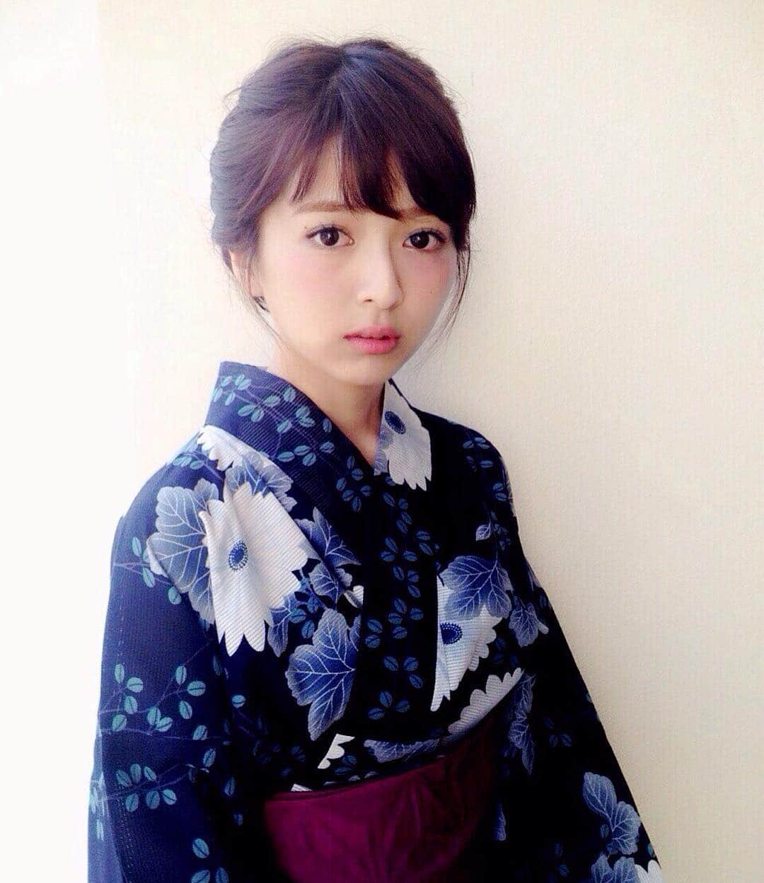 福田成美のインスタグラム：「今年も浴衣着れた✌️💕 #aoyamamisscon2016 #青学 #ミスコン」