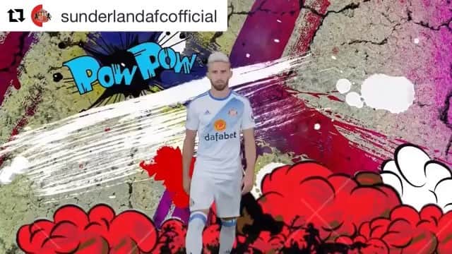 ファビオ・ボリーニのインスタグラム：「#safcsquad #thisisfab #redandwhitearmy #sunderland thanks @sunderlandafcofficial for the video! 😎👊🏼⚽️」