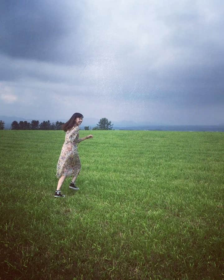 生野優子のインスタグラム：「どんくさい走り方」