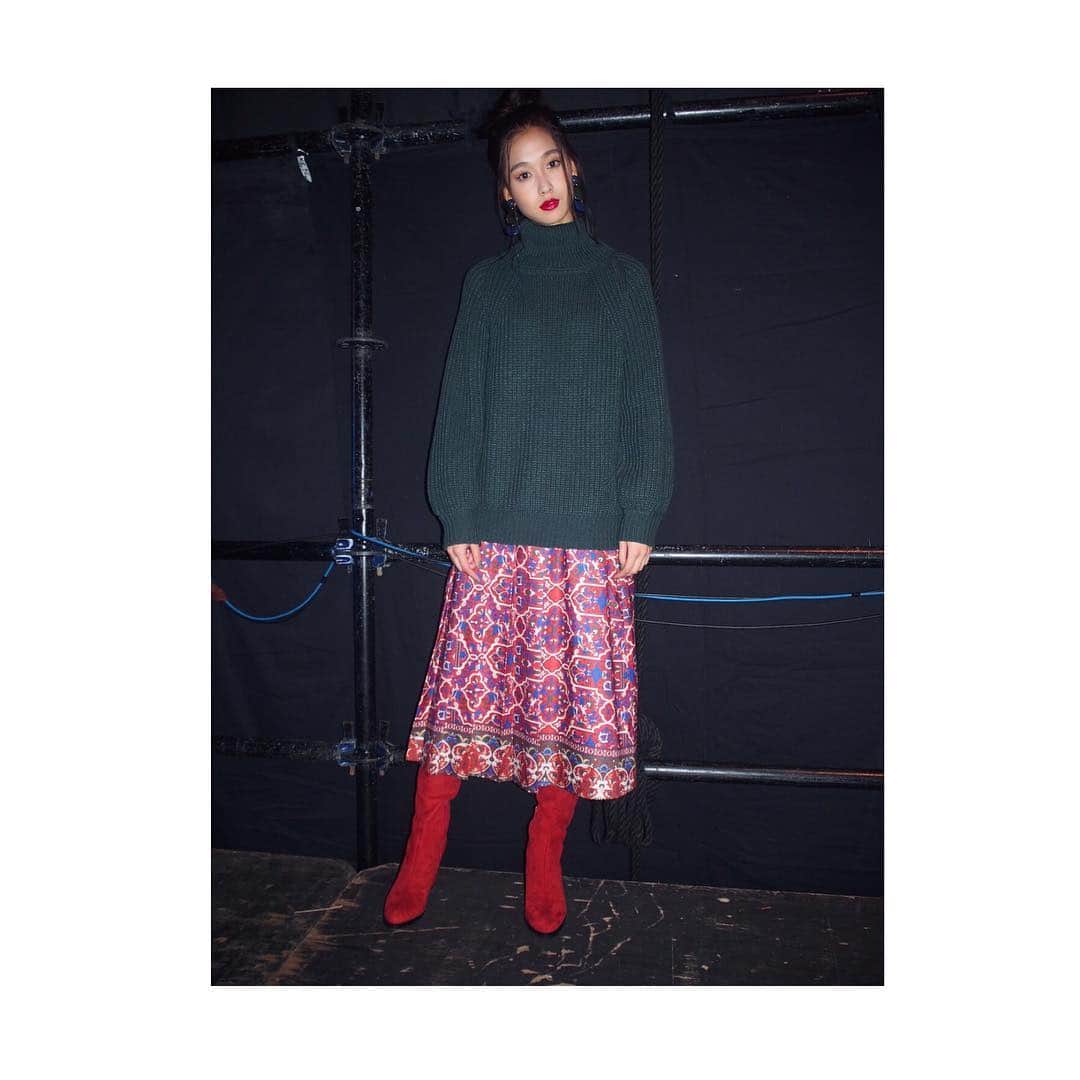 谷川りさこさんのインスタグラム写真 - (谷川りさこInstagram)「#TGC#MURUA #10thanniversary  #happy#fashion」9月3日 18時36分 - risakoko