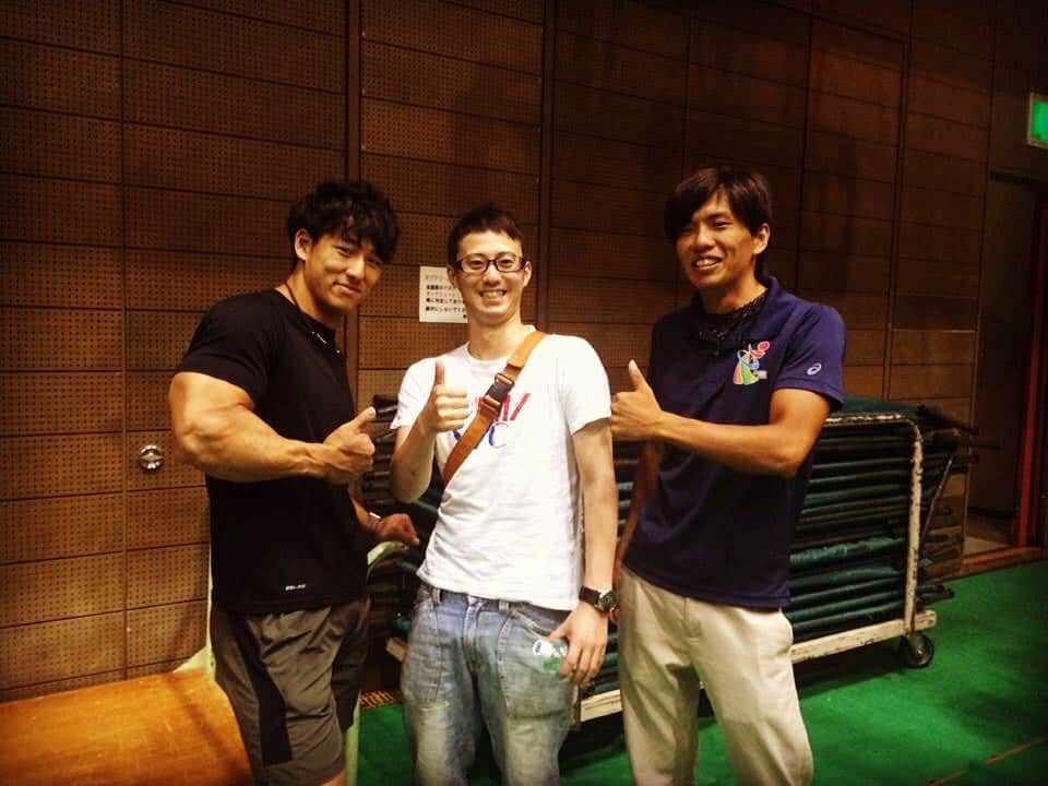 山本俊樹のインスタグラム：「5年ぶりに神原先輩に！！！大学の時一番最初にお世話になった部屋長で自分が目標とする砂岡良治さんの教え子  縁が深い大先輩」