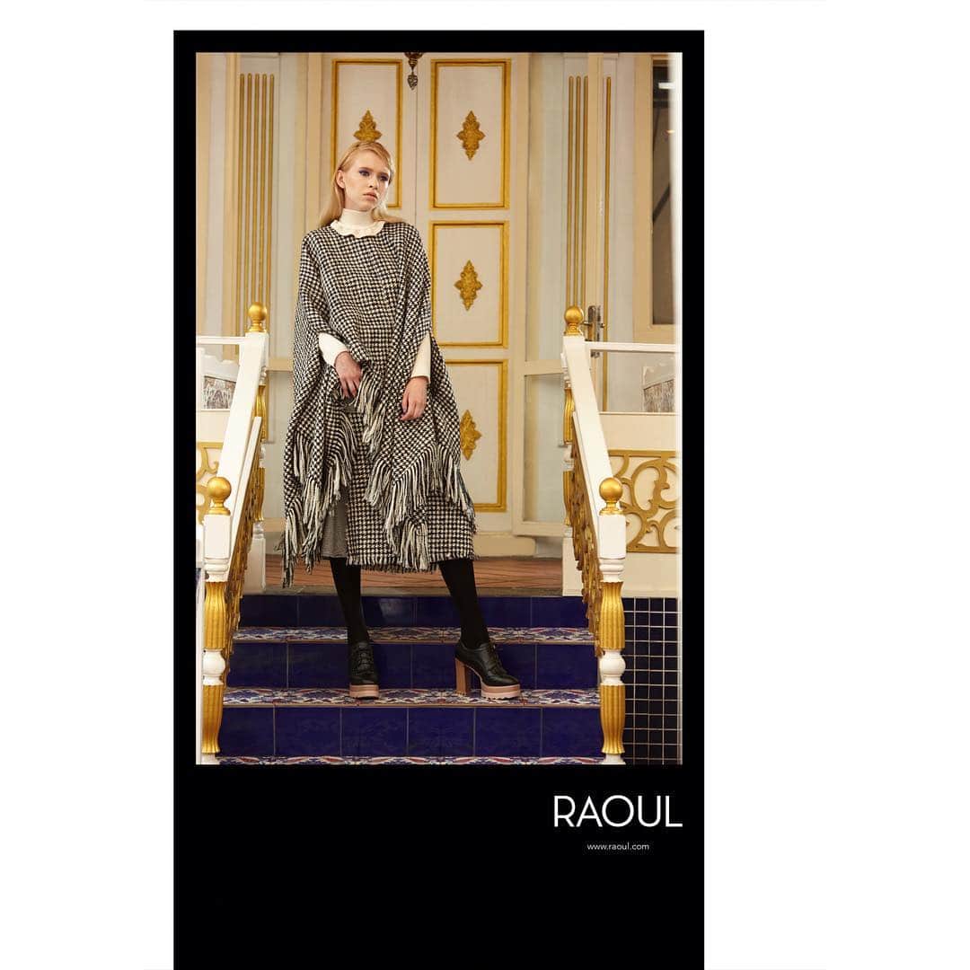 ラウルさんのインスタグラム写真 - (ラウルInstagram)「Raoul Fall/Winter 2016 Ad Campaign | Houndstooth . . . . . . . . . . #raoulfashion #fashion #advertising #fallwinter16」8月18日 17時02分 - raoulfashion