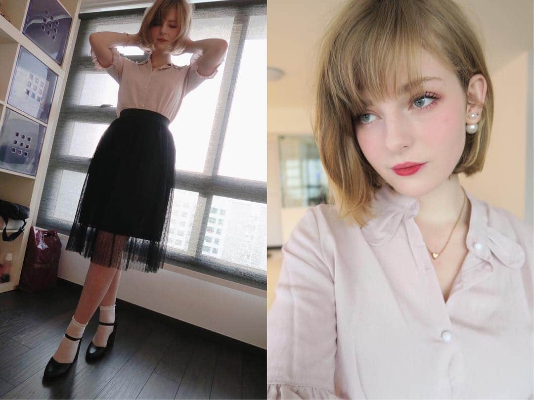 Ella Freyaのインスタグラム：「Outfit of the day :)」