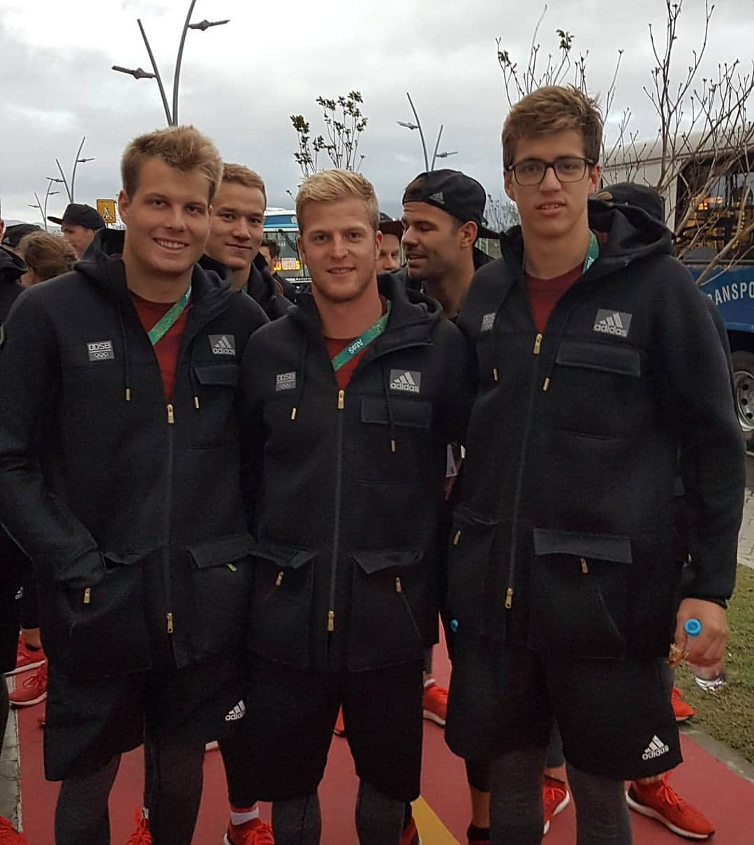 シュテフェン・ダイブラーのインスタグラム：「Getting ready for the closing ceremony of the Olympic Games in Rio!」