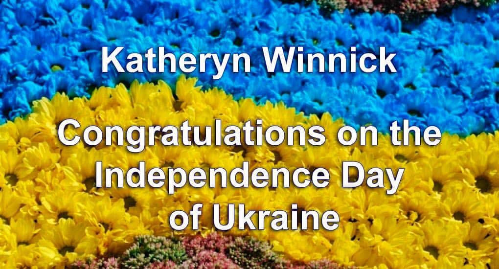 のインスタグラム：「..But really today's a proud day for ALL Ukrainian's celebrating our 25th anniversary of our Independence. #Ukraine25 #proudUkrainian」