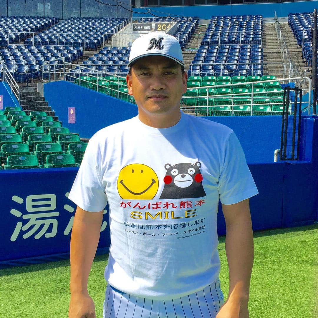 井口資仁さんのインスタグラム写真 - (井口資仁Instagram)「今月で熊本地震から4ヶ月が経過しましたが、まだまだ復興には時間が必要です。 プロ野球人生をスタートさせた同じ九州の為に できる限りのことをしたいと思います。 がんばれ熊本‼️」8月25日 14時11分 - iguchi.tadahito6