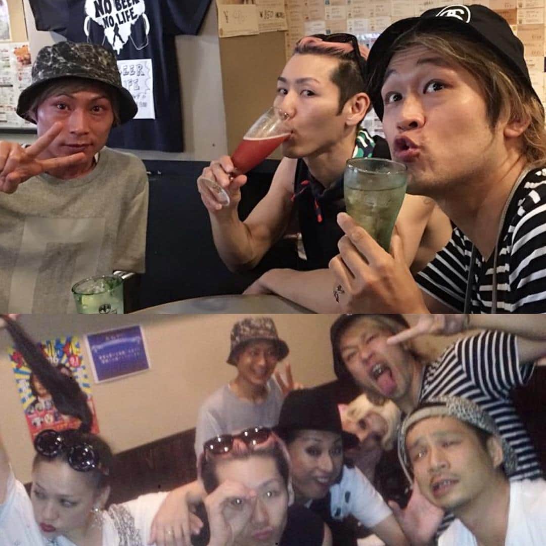 小林尊のインスタグラム：「後輩フードファイター  タクヤ &  マックス。hanging out with Japanese competitive eaters. マギー、オッチに合流。その後朝4時過ぎまで。😅」