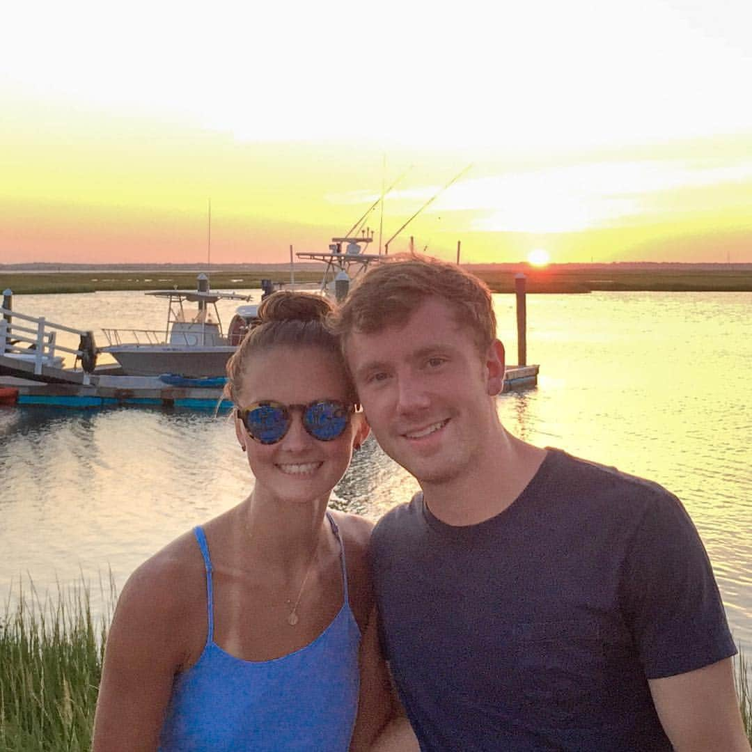 ロス・マイナーのインスタグラム：「Happy birthday to my favorite person @heidimungs! I hope your year is as perfect as last night's sunset was!」