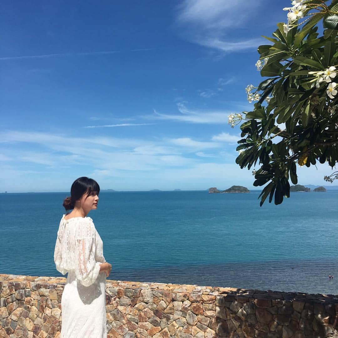 ヨンアさんのインスタグラム写真 - (ヨンアInstagram)「今日も 素敵な １日を♡ #vacation#summer#Thailand#love#マタニティ#태교여행#samui#태국#코사무이」9月1日 12時47分 - youn1029