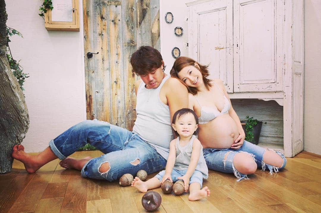 加織のインスタグラム：「#maternityphoto #👶🏻」