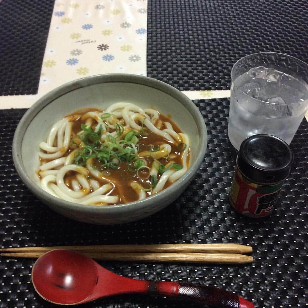 金村義明さんのインスタグラム写真 - (金村義明Instagram)「#カレーうどん」9月29日 18時39分 - yoshiaki_kanemura